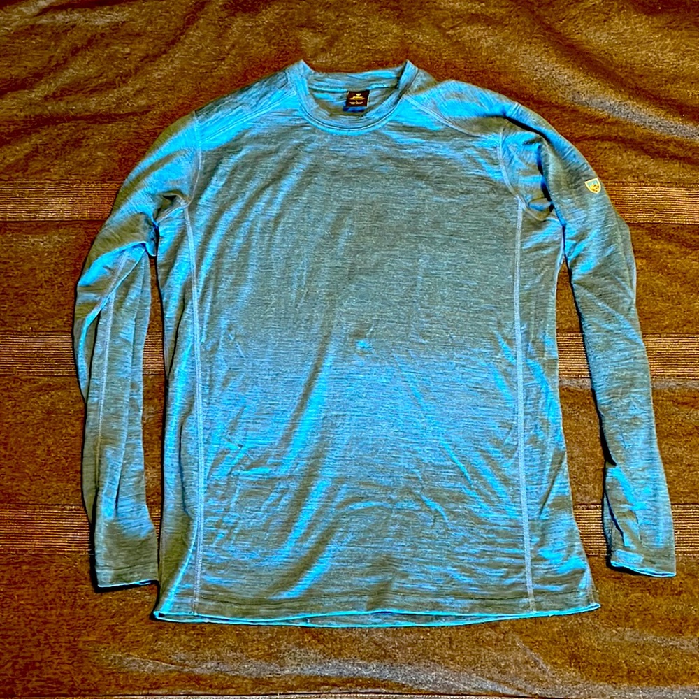 Kuhl long sleeve Marino wool shirt